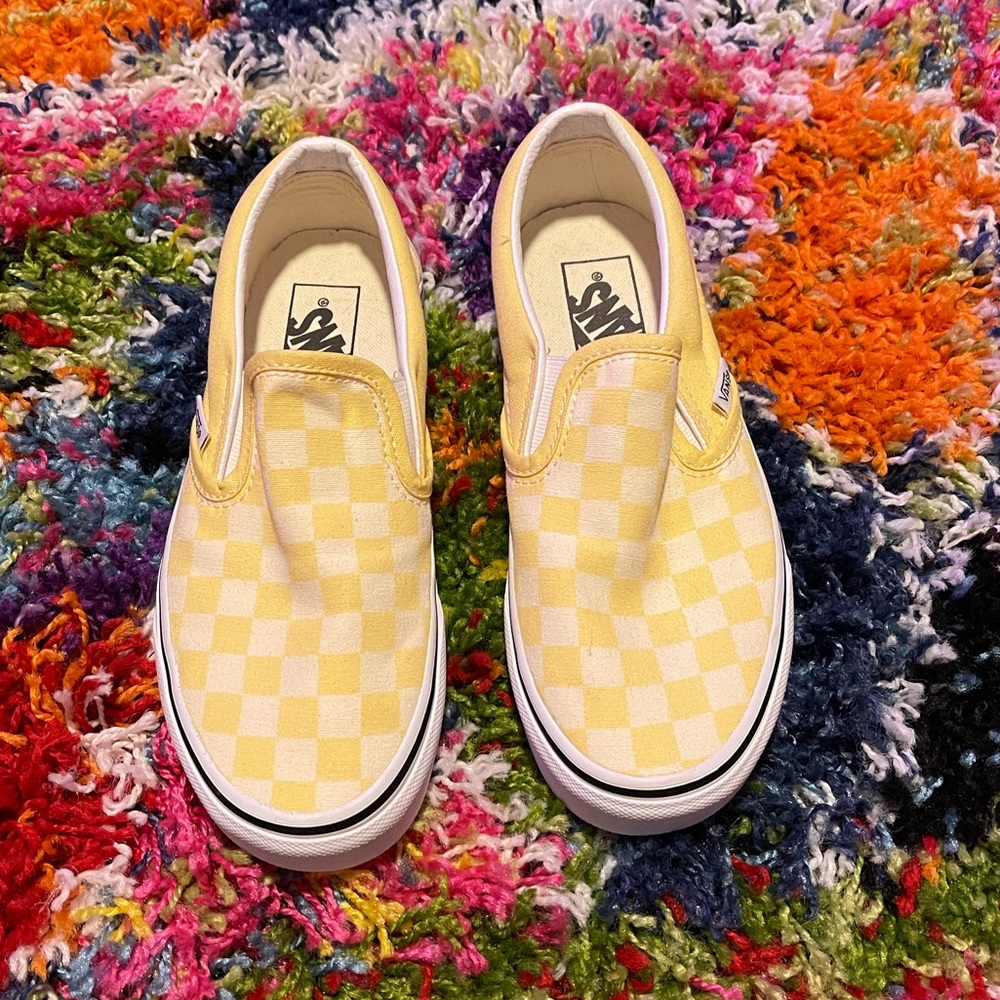 BRAND NEW Vans Checkered Slides